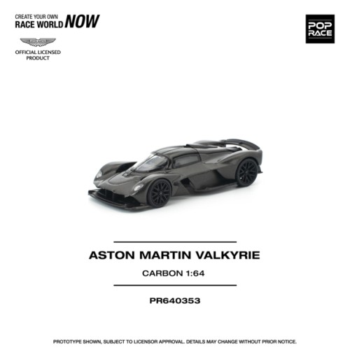 PR640353 - 1/64 ASTON MARTIN VALKYRIE CARBON EDITION
