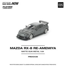 PR640439 - 1/64 MAZDA RX-8 RE-AMEMIYA GUN METAL