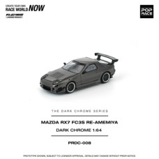 PRDC008 - 1/64 MAZDA RX7 (FC3S) RE-AMEMIYA DARK CHROME