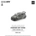 PRDC009 - 1/64 PANDEM GR YARIS DARK CHROME