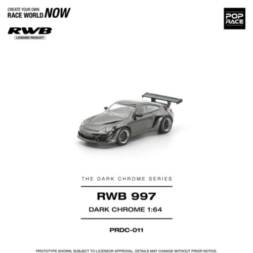 PRDC011 - 1/64 RWB 997 DARK CHROME