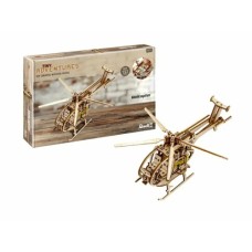 R00611 - 1/30 HELICOPTER: TINY ADVENTURES (WOODEN KIT)