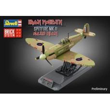 R00962 - 1/18 IRON MAIDEN SPITFIRE MK.II ACES HIGH - BRICK SYSTEM