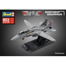 R00963 - 1/32 NORTHROP/GRUMMAN F-14A TOMCAT TOP GUN - BRICK SYSTEM