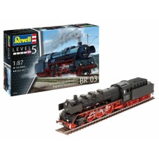 R02166 - 1/87 EXPRESS LOCOMOTIVE BR03 AND TENDER (PLASTIC KIT)