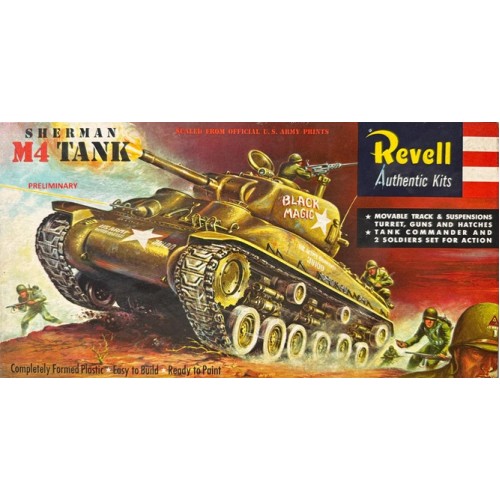 R03369 - 1/40 M4 SHERMAN - 75 YEARS PLASTIC MODEL BUILDING (PLASTIC KIT)