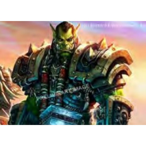 R03516 - 1/16 GIFT SET THE ORC THRALL: WORLD OF WARCRAFT (PLASTIC KIT)
