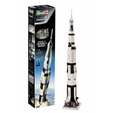 R03704 - 1/96 GIFT SET - APOLLO 11 SATURN V ROCKET (PLASTIC KIT)