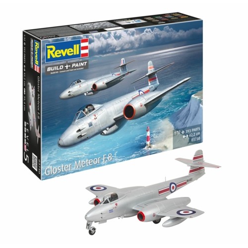 R03750 - 1/32 GLOSTER METEOR F.8 NEW TOOL (PLASTIC KIT)