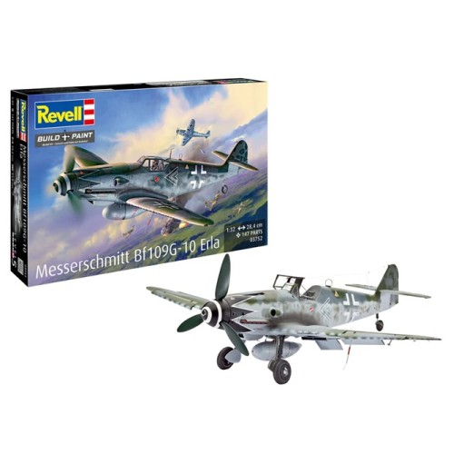 R03752 - 1/32 MESSERSCHMITT BF109G-10 ERLA (PLASTIC KIT)