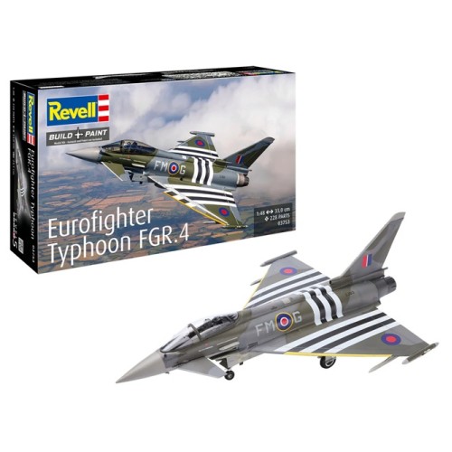 R03753 - 1/48 EUROFIGHTER TYPHOON FGR.4 (PLASTIC KIT)