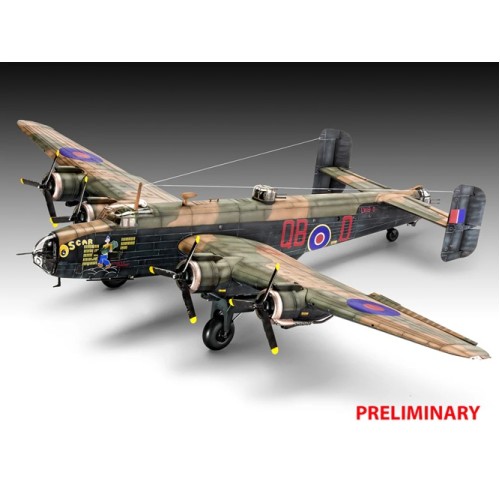 R03756 - 1/72 HANDLEY PAGE HALIFAX B MK.III (PLASTIC KIT)