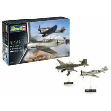R03770 - 1/144 MESSERSCHMITT BF109E AND JUNKERS JU87B STUKA (PLASTIC KIT)