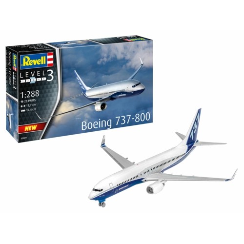 R03809 - 1/288 BOEING 737-800 (PLASTIC KIT)