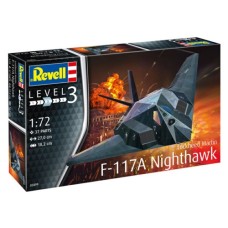 R03899 - 1/72 F-117 STEALTH FIGHTER (PLASTIC KIT)