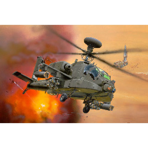 R04046 - 1/144 AH-64D LONGBOW APACHE (PLASTIC KIT)