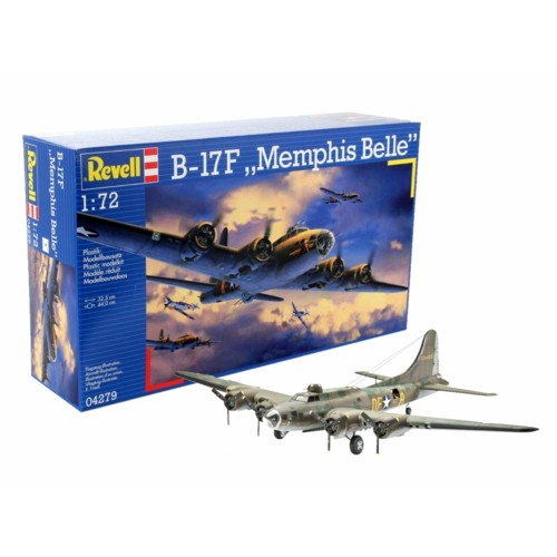 R04279 - 1/72 B-17F MEMPHIS BELLE (PLASTIC KIT)