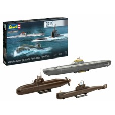 R05186 - 1/144 70 YEARS BUNDESWEHR:WILHELM BAUER,TYPE 206A,CLASS2 (PLASTIC KIT)
