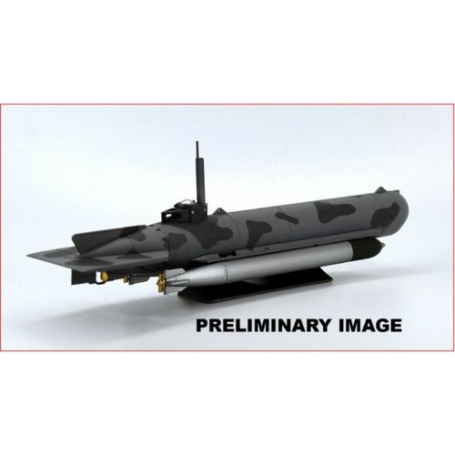 R05187 - 1/72 GERMAN MIDGET SUBMARINE TYPE MOLCH (PLASTIC KIT)