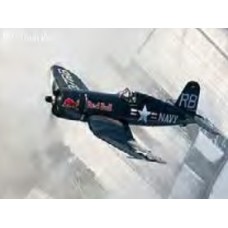 R05641 - 1/48 GIFT SET F4U-4 CORSAIR: FLYING BULLS 25TH ANNIVERSARY (PLASTIC KIT)