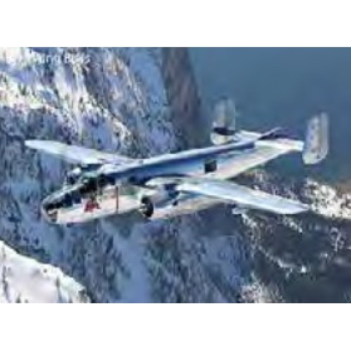 R05643 - 1/48 GIFT SET B-25J MITCHELL: FLYING BULLS 25TH ANNIVSERARY (PLASTIC KIT)