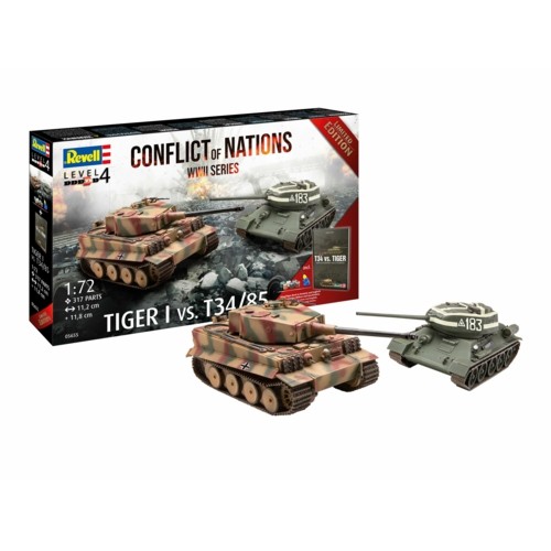 R05655 - 1/72 GIFT SET CONFLICT OF NATIONS - EXCLUSIVE EDITION (PLASTIC KIT)