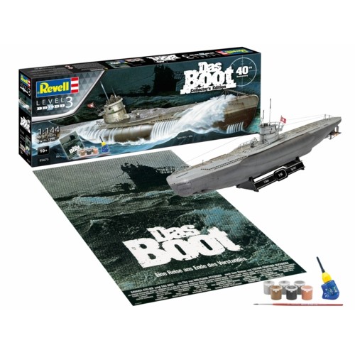 R05675 - 1/144 GIFT SET DAS BOOT MOVIE 40 YEARS COLLECTORS EDITION (PLASTIC KIT)
