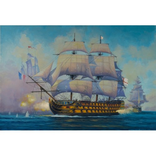 R05819 - 1/450 ADMIRAL NELSON FLAGSHIP HMS VICTORY (PLASTIC KIT)