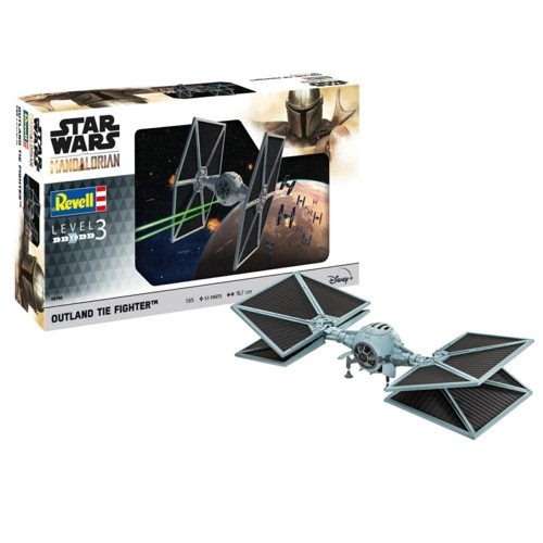 R06782 - 1/65 STAR WARS OUTLAND TIE FIGHTER (THE MANDALORIAN) (PLASTIC KIT)