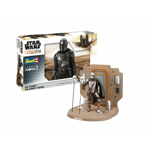 R06784 - 1/9 STAR WARS THE MANDALORIAN THE BOUNTY HUNTER (PLASTIC KIT)