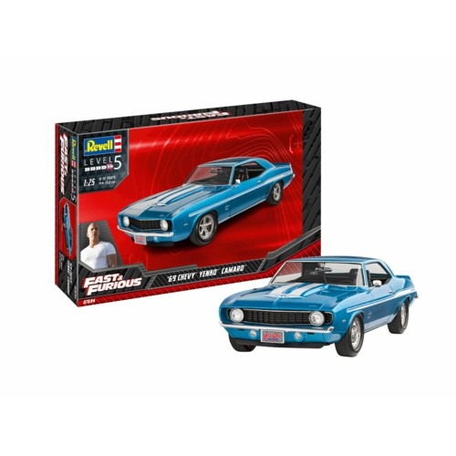 R07694 - 1/25 1969 CHEVY CAMARO YENKO (FAST AND FURIOUS) (PLASTIC KIT)
