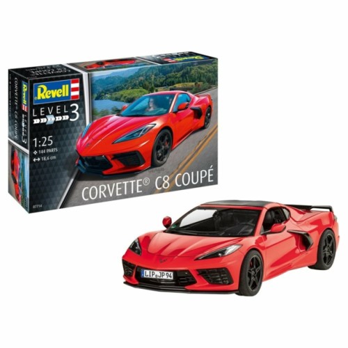 R07714 - 1/24 CORVETTE C8 COUPE (PLASTIC KIT)