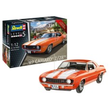 R07727 - 1/12 69 CHEVY CAMARO (PLASTIC KIT)