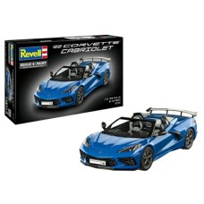 R07750 - 1/25 22 CORVETTE CABRIOLET (PLASTIC KIT)