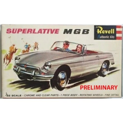 R07753 - 1/32 MGB ROADSTER - 75 YEARS PLASTIC MODEL BUILDING (PLASTIC KIT)