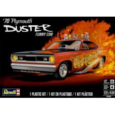 R14528 - 1/24 '70 PLYMOUTH DUSTER (PLASTIC KIT)