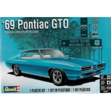 R14530 - 1/24 69 PONTIAC GTO THE JUDGE 2N1 (PLASTIC KIT)