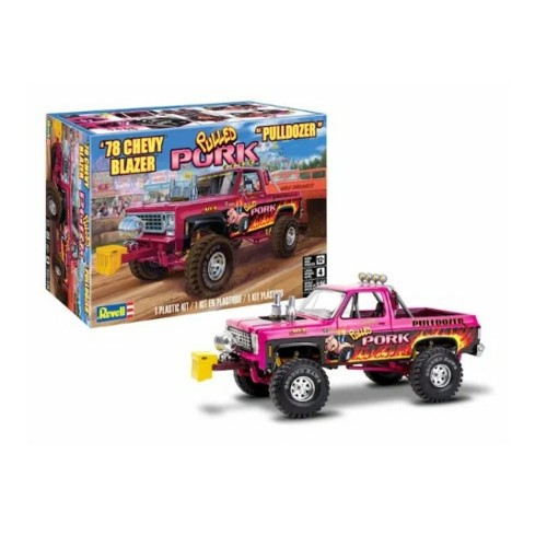 R14532 - 1/24 1978 CHEVY BLAZER PULLDOZER (PLASTIC KIT)