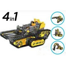 R21304 - RC ENGINEERING VEHICLE 4IN1: REVELL ENGINEERS (PLASTIC KIT)