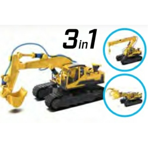 R21305 - 1/24 HYDRAULIC EXCAVATOR 3IN1: REVELL ENGINEERS (PLASTIC KIT)