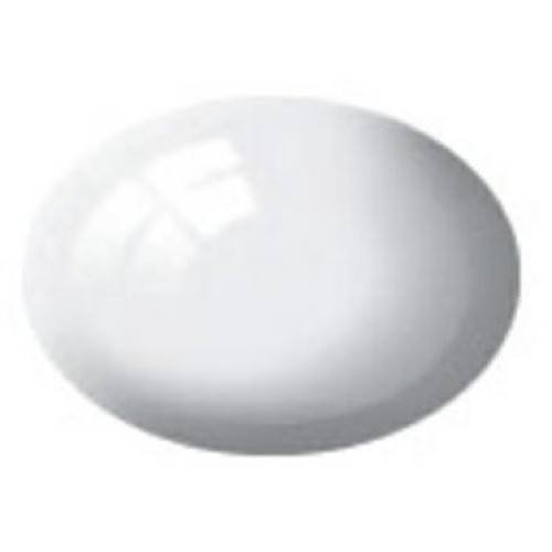 R36104P6 - x6 NO.4 WHITE AQUA COLOUR GLOSS 18ML