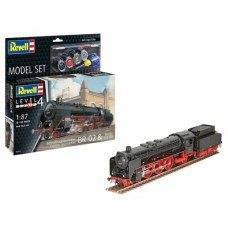 R62171 - 1/87 MODEL SET EXPRESS LOCOMOTIVE BR02 AND TENDER 2'2' T30 (PLASTIC KIT)