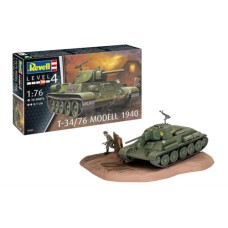 R63294 - 1/76 MODEL SET T-34/76 MODEL 1940 (PLASTIC KIT)