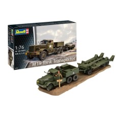 R63364 - 1/76 MODEL SET M19 TANK TRANSPORTER (PLASTIC KIT)