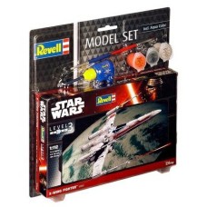 R63601 - 1/112 STAR WARS X WING FIGHTER MODEL SET (PLASTIC KIT)