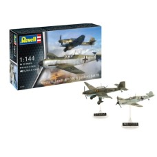 R63770 - 1/144 MODEL SET MESSERSCHMITT BF109E AND JU87B STUKA (PLASTIC KIT)