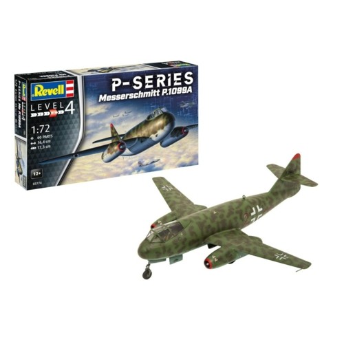 R63774 - 1/72 MODEL SET MESSERSCHMITT P.1099A - P-SERIES (PLASTIC KIT)