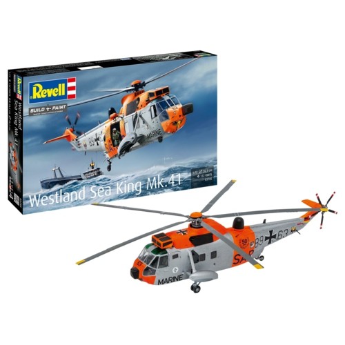 R63785 - 1/72 MODEL SET WESTLAND SEA KING MK. 41 (PLASTIC KIT)