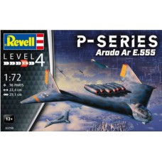 R63790 - 1/72 MODEL SET ARADO AR E.555 - P-SERIES (PLASTIC KIT)