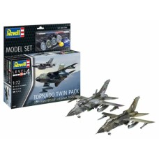 R63801 - 1/72 MODEL SET TORNADO 50TH ANNIVERSARY TWINPACK (PLASTIC KIT)